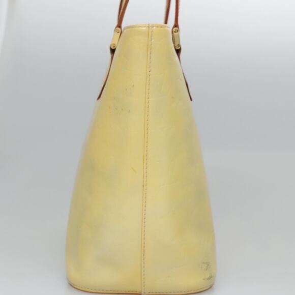 LOUIS VUITTON Monogram Vernis Houston Hand Bag Baby Blue M91005 - Picture 7 of 13